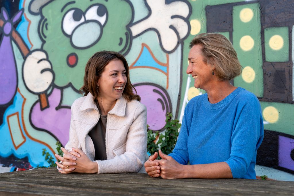 Lian van der Zon en Sandra ten Wolde